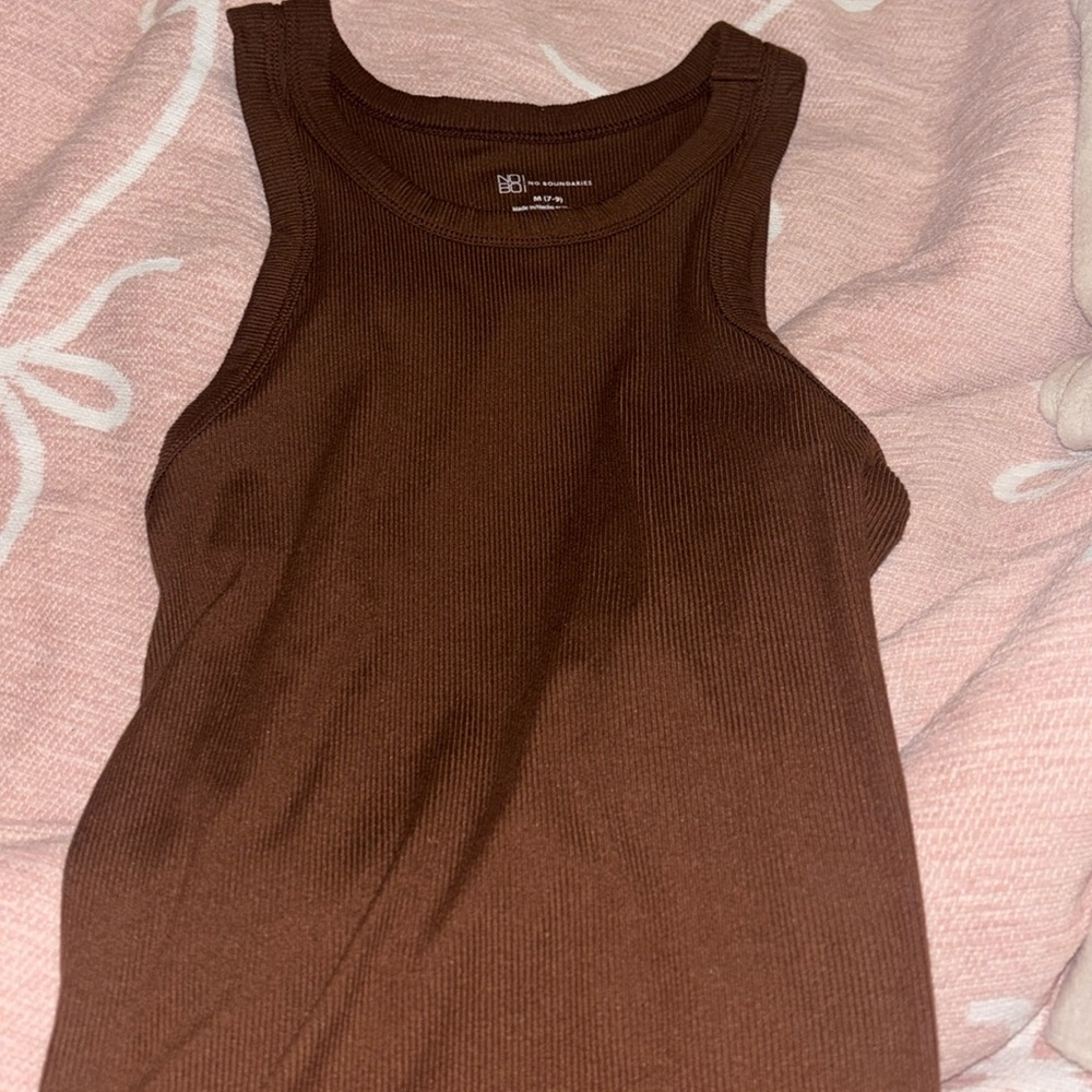 Brown Tank Top